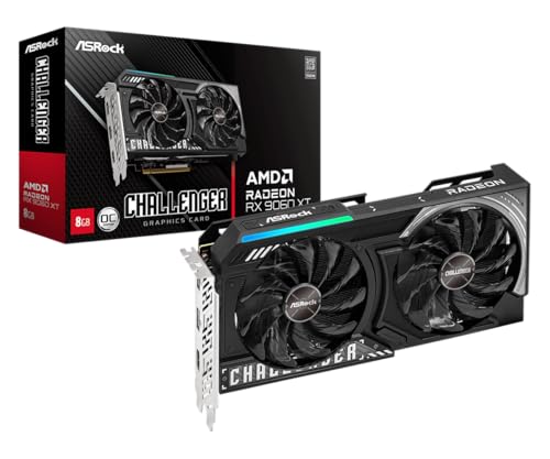 グラフィックボード・グラボ・ビデオカード ASRock Radeon RX 9600 XT 8GB OC ASRock RX9060XT CL 8GO ［AMD Radeon RX 9060 XT Challenger